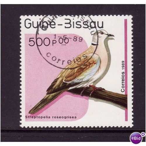 GUINEA - BISSAU 1989 500p AFRICAN COLLARED DOVE SG1100 FINE USED