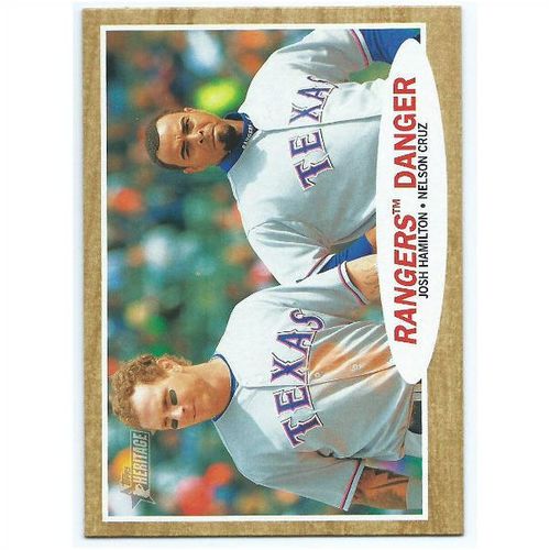 2011 Topps Heritage - #263 - Rangers Danger