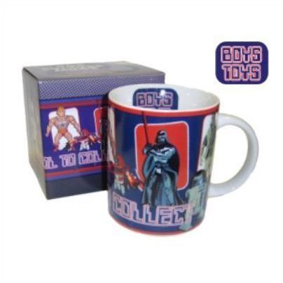 Boys Toys Novelty Coffee Mug - Star Wars - He Man - Thundercats - New & Boxed