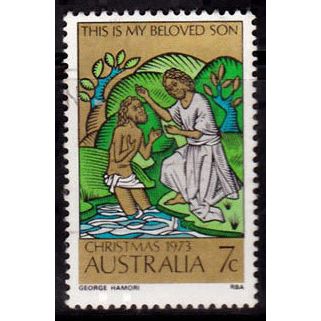 Australia 1973 Christmas 7c Used Stamp
