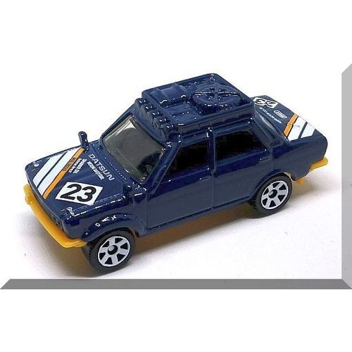 Matchbox - '70 Datsun 510 Rally: MBX Off-Road #13/20 - #73/100 (2019) *Blue*