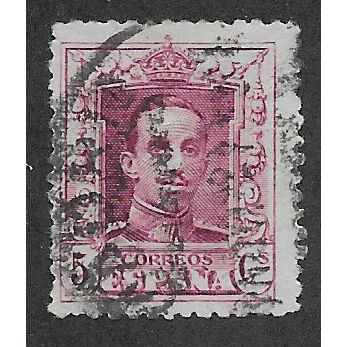 ESP 1922 5c 'KING ALFONSO XIII' FINE USED (EBID62-133)