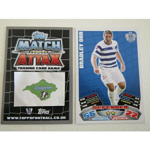 Topps Match Attax 2011 2012 Football Cards Teams N-W Card Variants (ef2)