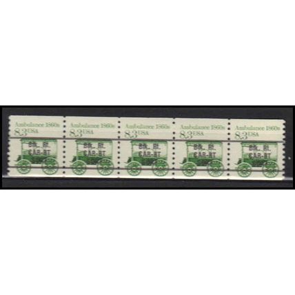 2231v 8.3c Ambulance Very Fine MNH Dry Gum PNC 1/5 Split # X2773