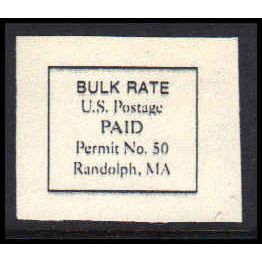 Used Revenue Permit Randolph, MA. E0596