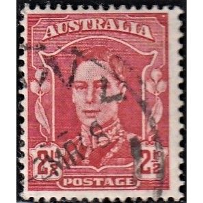 AUSTRALIA, 1942 2.5d George VI, SG 206 (Scott #194), used