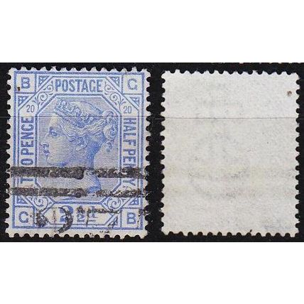 ENGLAND GREAT BRITAIN [1880] MiNr 0051 Platte 20 ( O/used ) [05]