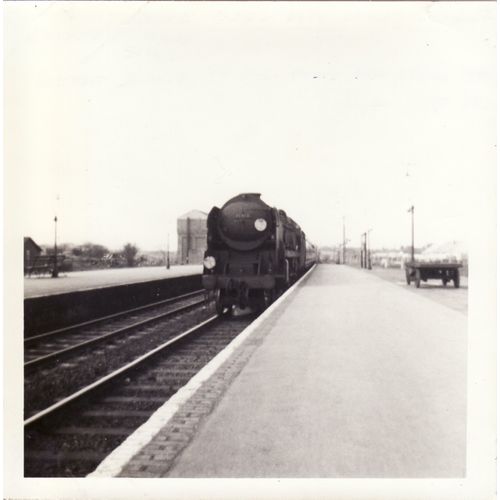 Railway Photo SR MN 35012 United States Line Wareham 1967 Merchant Navy Loco