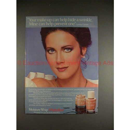 1983 Maybelline Moisture Whip Ad w/ Lynda Carter!!