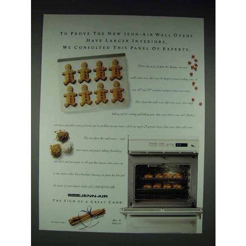 1993 Jenn-Air WW2780 Wall Oven Ad - Panel of Experts