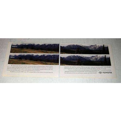 1993 Toyota Motors Ad - Before. After.