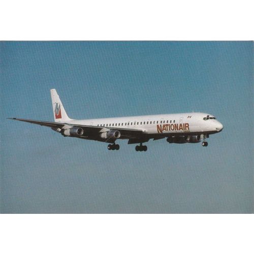 Nationair Canada Civil Aviation Postcard (A11587)