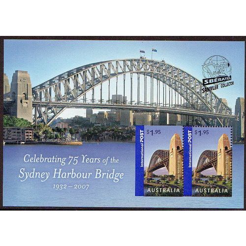 Australia 2007 Sydney Harbour Bridge MS ~ SBERATEL SAMMLER COLLECTION PRAGUE