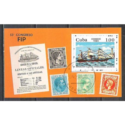 Cuba N° Bloc 81 OBLITERE ( USED )