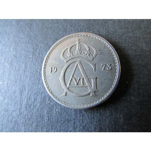 1973 SWEDEN 50 ORE FREE POST. Q
