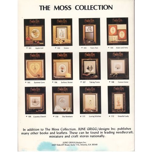 P Buckley Moss: Christmas Carol (June Grigg Designs Inc, Leaflet 113, 1987)
