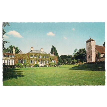PRESTON MANOR, BRIGHTON. unused vintage postcard by D. Constance. =