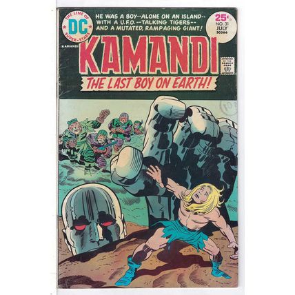Kamandi (Vol 1) The Last Boy on Earth # 031 VG+ RS003 ORIG US COMICS