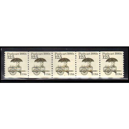 2133 12.5c Pushcart Fine MNH Dry Gum PNC 1/5 X2179