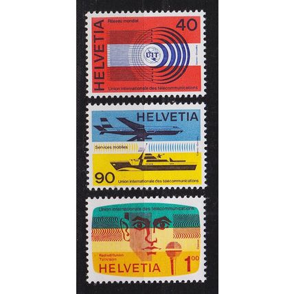 SCHWEIZ SWITZERLAND [UIT/ITU] MiNr 0011-13 ( **/mnh )