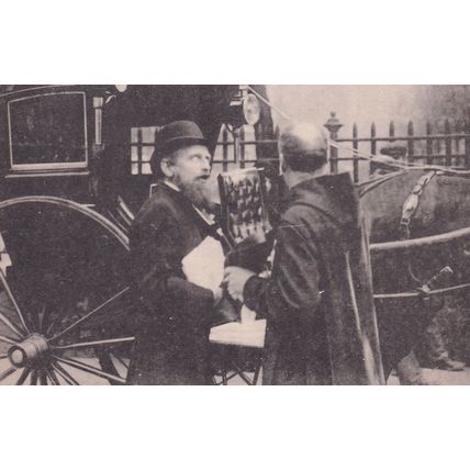 Prince Max Maximillion Of Saxony Transport Antique Postcard