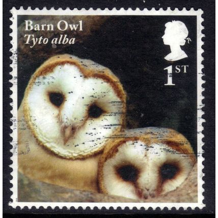 GB 2018 QE2 1st Owls ' Barn Baby ' used SG 4087 ( M306 )