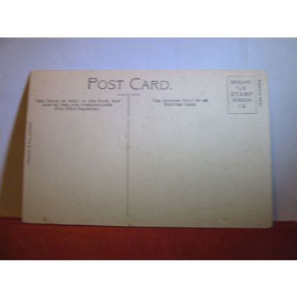 WIDECOMBE-IN-THE-MOOR CHURCH, DEVON. unused antique postcard by Chapman =