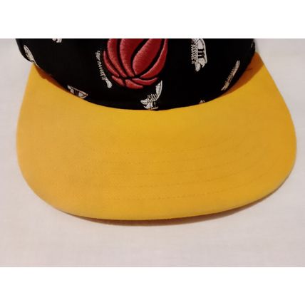 Adidas NBA Miami Heat Logo Baseball Cap Hat Snapback Adjustable Back