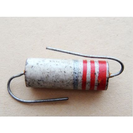 2.2KΩ Erie Carbon Ceramic 5 Watt Resistors x5. New Old Stock. For Valve Amp