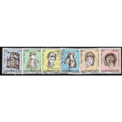 1968 Michel 779/784 - fine used (o) - 784=MNH (**)
