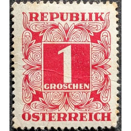 STAMP Austria SGD1178 1949 1g Postage Due Mint Hinged