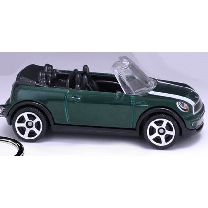 RARE KEYCHAIN GREEN BMW MINI COOPER CONVERTIBLE CABRIO CUSTOM Ltd GREAT GIFT