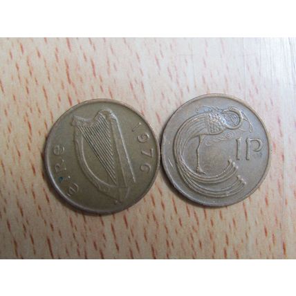 Ireland 1976 1p Coin
