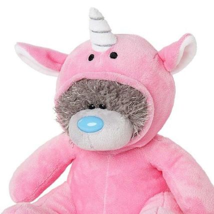 Me to You 9" Tatty Teddy Bear in a Pink Unicorn Costume