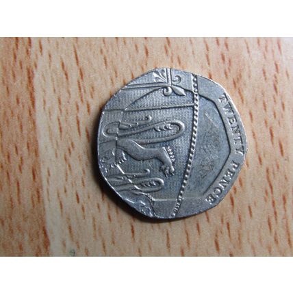GB 2012 Elizebeth II Decimal 20p Coin
