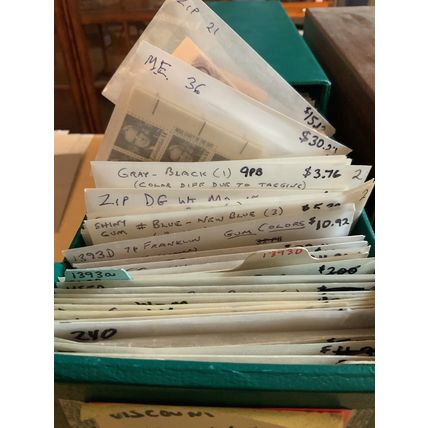 Great Dealers Inventory of Mainly 6-10¢ Stamps Face value $3412.00 * Stuart Katz