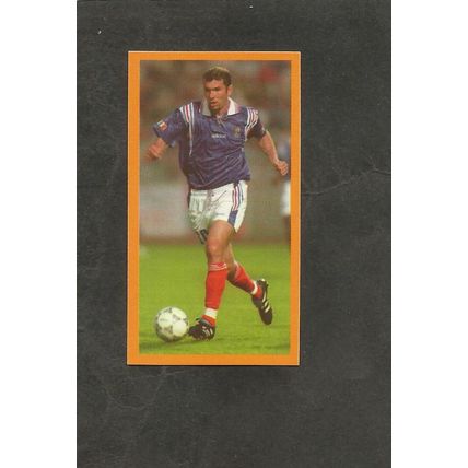 Bassett Sweet Cigarettes 1998 World Cup Heroes # 2 Zinedine Zidane France