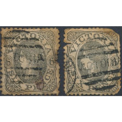 QV: 6d - Victoria 1862/63 - Filler - SG 106/7
