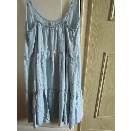 DENIM CO. blue summer spaghetti strap dress Size 12 never worn