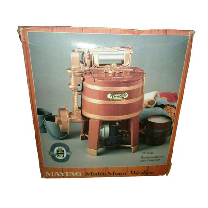 Vintage Ertl Maytag Washer Multi-motor 1/6 Die Cast with box #4967