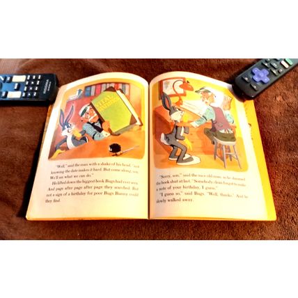 Old Vintage Little Golden Book Bugs Bunny Birthday (C) Edition 1950