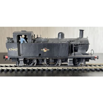 Bachmann 32-225 3F Jinty Renumbered 47447 BR Black L/Crest OO Gauge - VGC