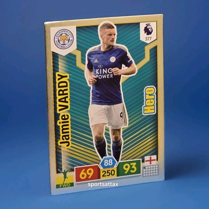 Panini Adrenalyn Xl 19/20 Jamie Vardy Hero 377