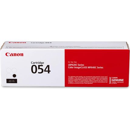 Canon 054 Genuine Black Toner Cartridge Compatible with Lbp622Cdw, Lbp623Cdw, Mf