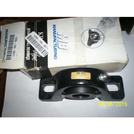 new MB MFG FXP-206/7 LANGE MOUNT PILLOW BLOCK BEARING KC45 1 3/16 1-3/16"