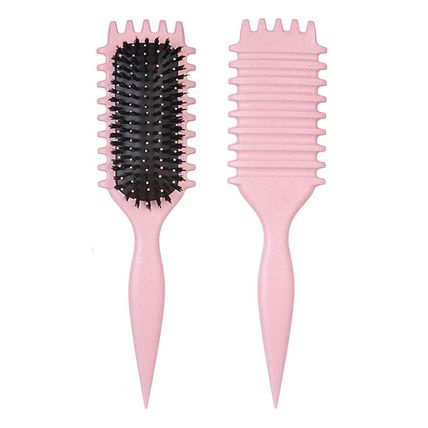 Pink Curl-Enhancing Air Cushion Comb