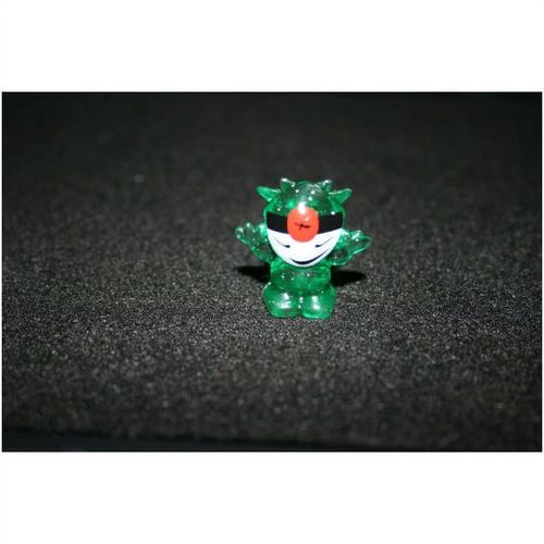 Power Gogo's Crazy Bones Series 2 - #80 - Kivu (Green Glitter)