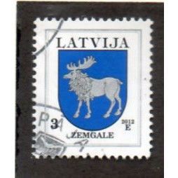 LAT 1994 3s 'ARMS -ZEMGALE' (2012) FINE USED (EBID 33-494)