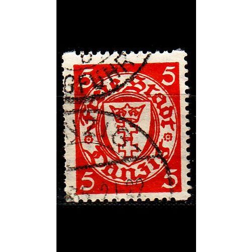 GERMANY REICH Danzig [1924] MiNr 0193 Dy ( OO/used ) [01]