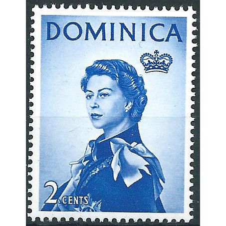 Dominica 1963 SG163 2c Bright Blue Unmounted Mint....